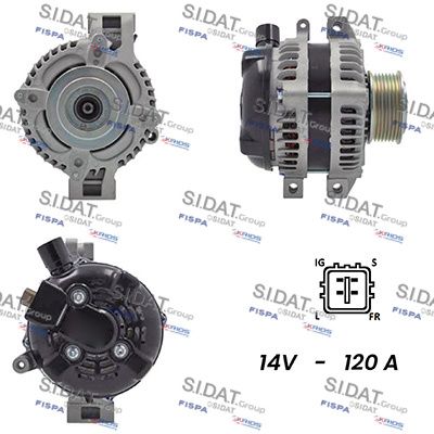 A12DE0454A2 FISPA Генератор