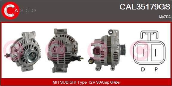 CAL35179GS CASCO Генератор