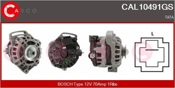 CAL10491GS CASCO Генератор