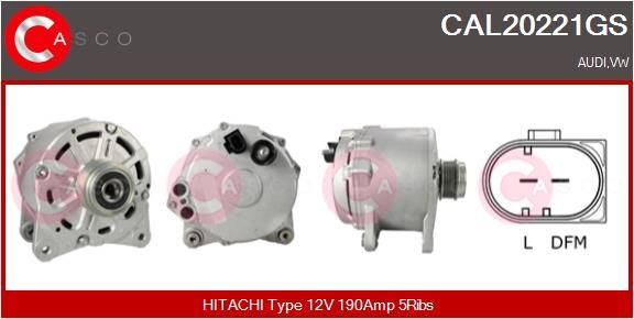 CAL20221GS CASCO Генератор