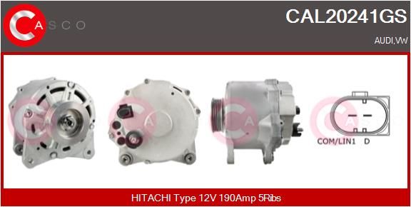 CAL20241GS CASCO Генератор