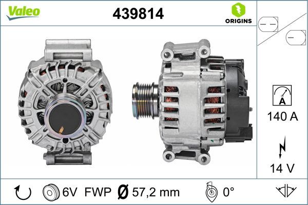 439814 VALEO Генератор