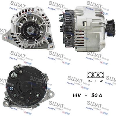 A12VA0520A2 SIDAT Генератор