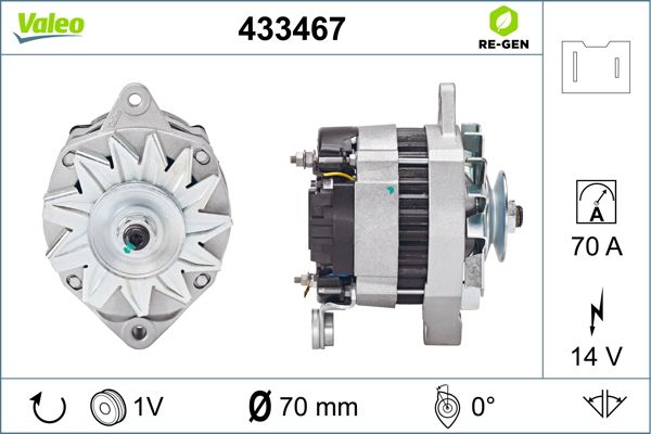 433467 VALEO Генератор