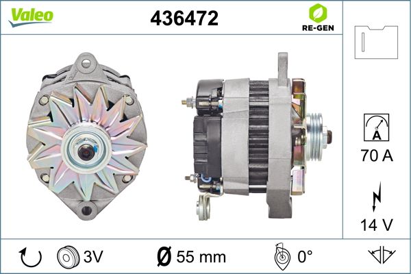 436472 VALEO Генератор