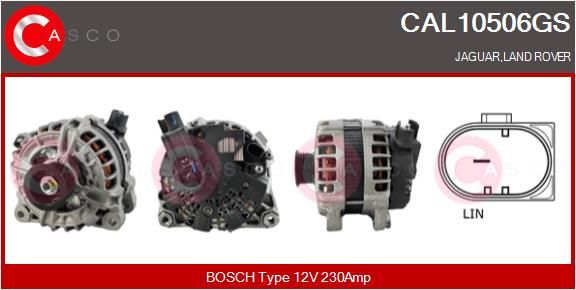 CAL10506GS CASCO Генератор