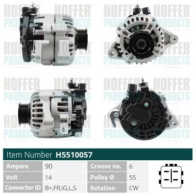 H5510057 HOFFER Генератор
