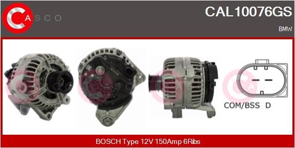 CAL10076GS CASCO Генератор