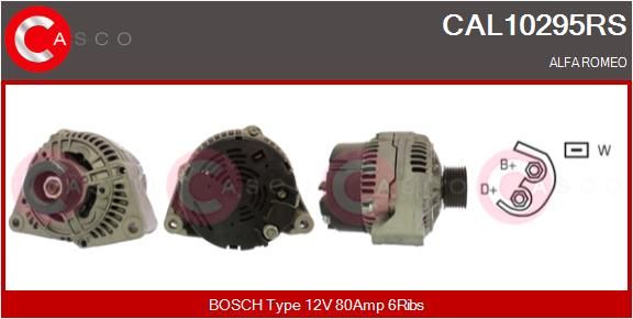 CAL10295RS CASCO Генератор