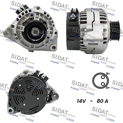 A12BH0387A2 SIDAT Генератор