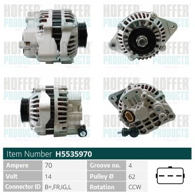 H5535970 HOFFER Генератор