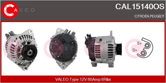 CAL15140OS CASCO Генератор