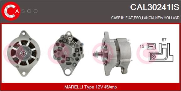CAL30241IS CASCO Генератор