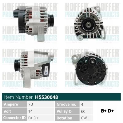H5530048 HOFFER Генератор