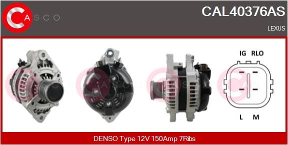 CAL40376AS CASCO Генератор