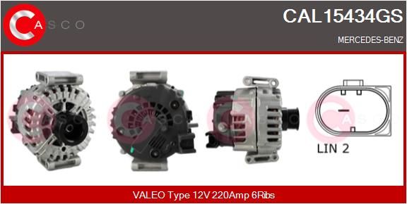 CAL15434GS CASCO Генератор