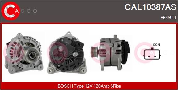 CAL10387AS CASCO Генератор