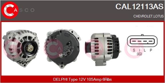 CAL12113AS CASCO Генератор