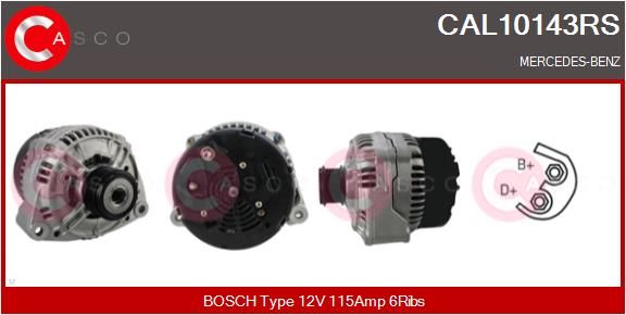 CAL10143RS CASCO Генератор