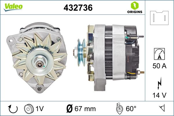 432736 VALEO Генератор