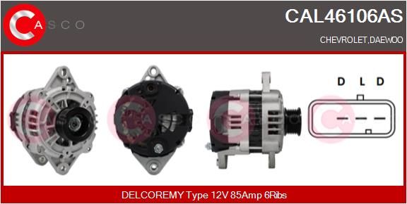 CAL46106AS CASCO Генератор