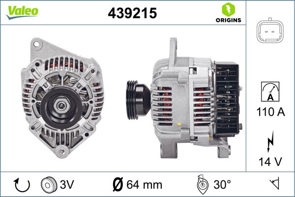 439215 VALEO Генератор