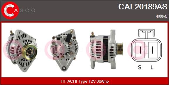 CAL20189AS CASCO Генератор