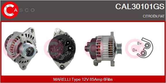 CAL30101GS CASCO Генератор