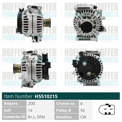 H5510215 HOFFER Генератор