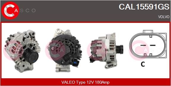 CAL15591GS CASCO Генератор