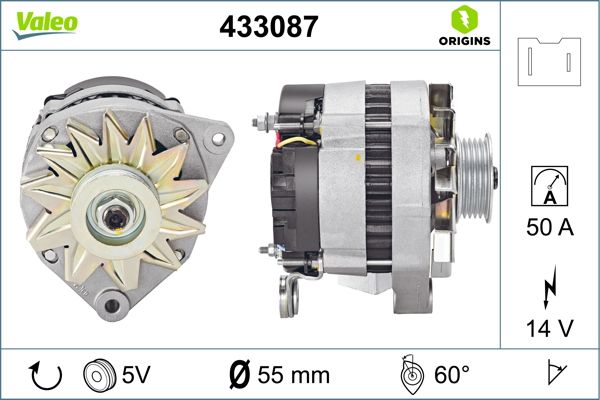 433087 VALEO Генератор