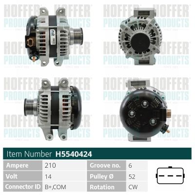 H5540424 HOFFER Генератор