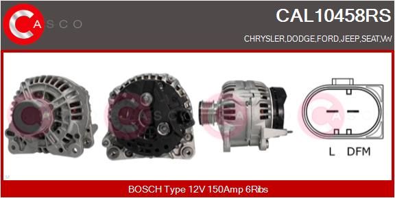 CAL10458RS CASCO Генератор
