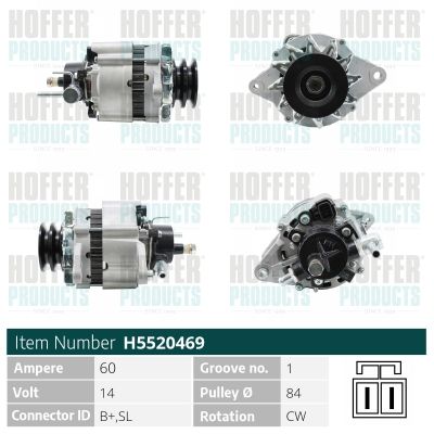 H5520469 HOFFER Генератор