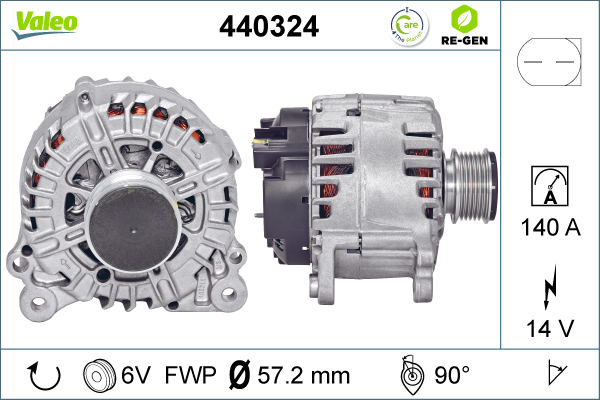 440324 VALEO Генератор