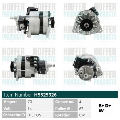 H5525326 HOFFER Генератор