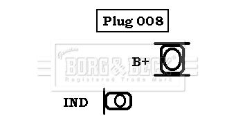 BBA2751 BORG & BECK Генератор