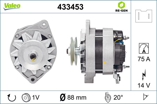 433453 VALEO Генератор