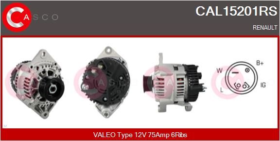 CAL15201RS CASCO Генератор