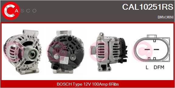 CAL10251RS CASCO Генератор