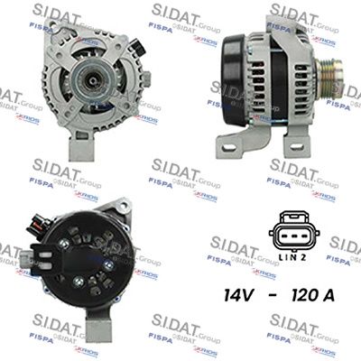 A12DE1050A2 SIDAT Генератор