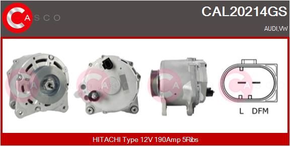 CAL20214GS CASCO Генератор