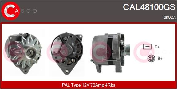 CAL48100GS CASCO Генератор
