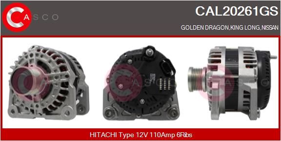 CAL20261GS CASCO Генератор