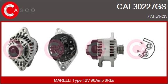 CAL30227GS CASCO Генератор