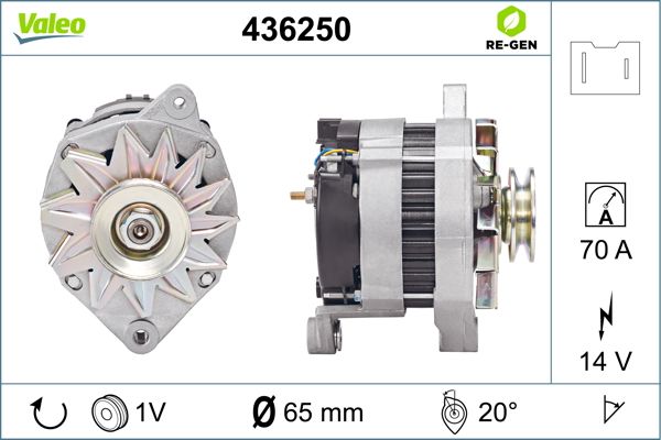436250 VALEO Генератор