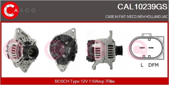 CAL10239GS CASCO Генератор