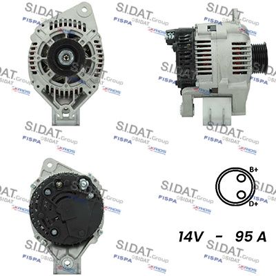 A12VA0388A2 FISPA Генератор