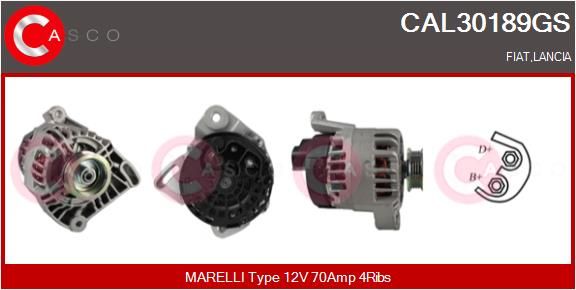CAL30189GS CASCO Генератор