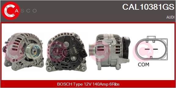 CAL10381GS CASCO Генератор